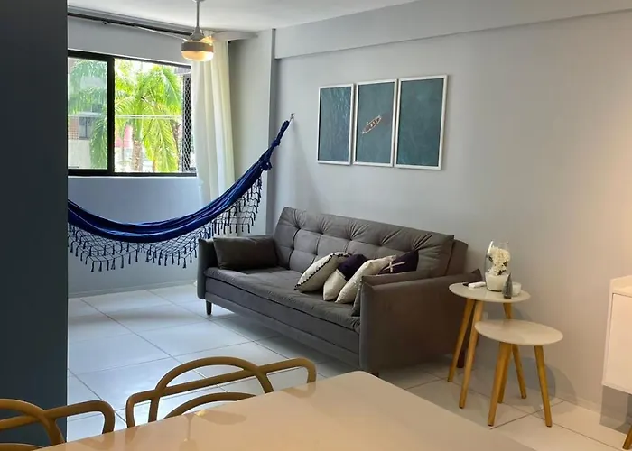 Apartamento Praiano Em Maceio - 3 Minutos Da Praia